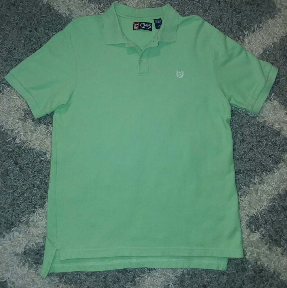 Chaps men's polo short sleeve